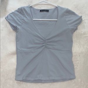 Brandy blue crop top